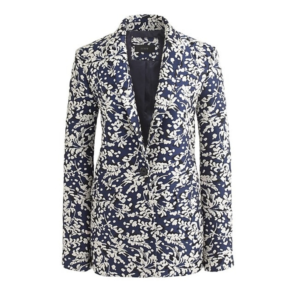J. Crew Collection Rylan blazer in haven blue